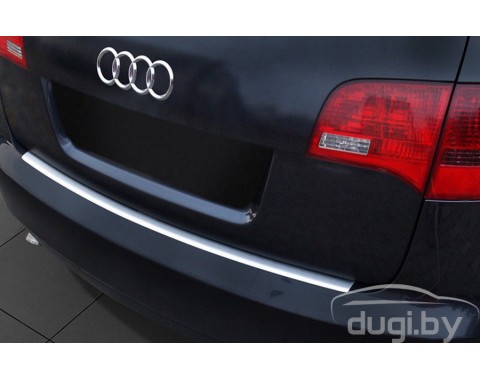 Накладка заднего бампера для Audi A6 C6 Avant (2005-2011)